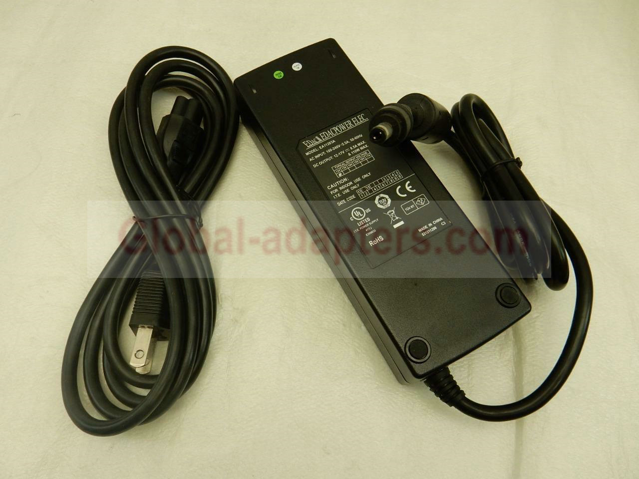 New 12V 8.5A EDAC EA11203A Power Supply Ac Adapter
